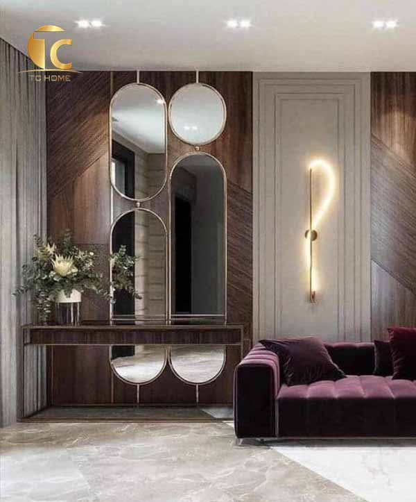 guong noi that 16 Mẫu gương trang trí nội thất showroom