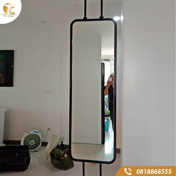 guong kinh 2 Gương kính trang trí đơn sắc