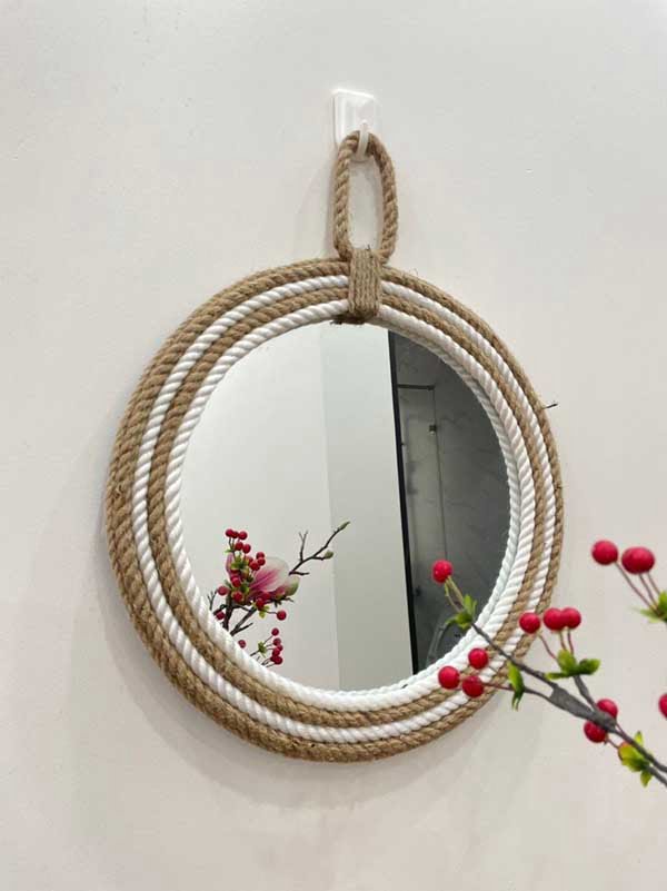 Hướng dẫn bảo quản gương dây thừng bền đẹp theo thời gian
