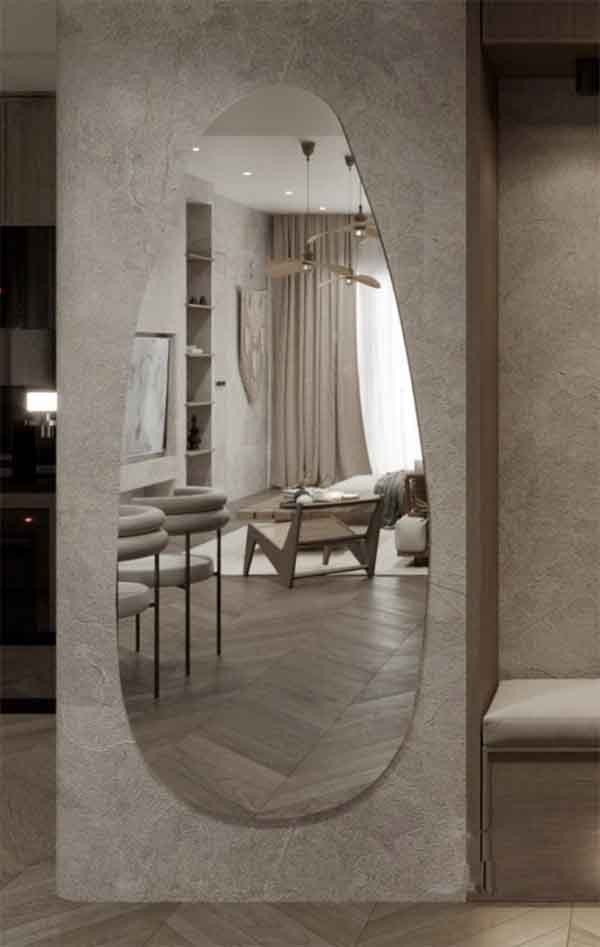 Mua gương soi toàn thân hình giọt nước ở đâu tốt ?