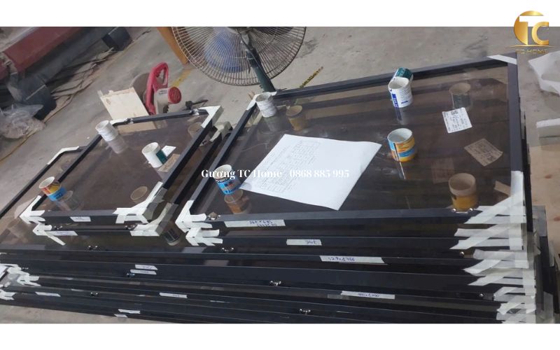fEW Cánh Kính Tủ Áo TC Home