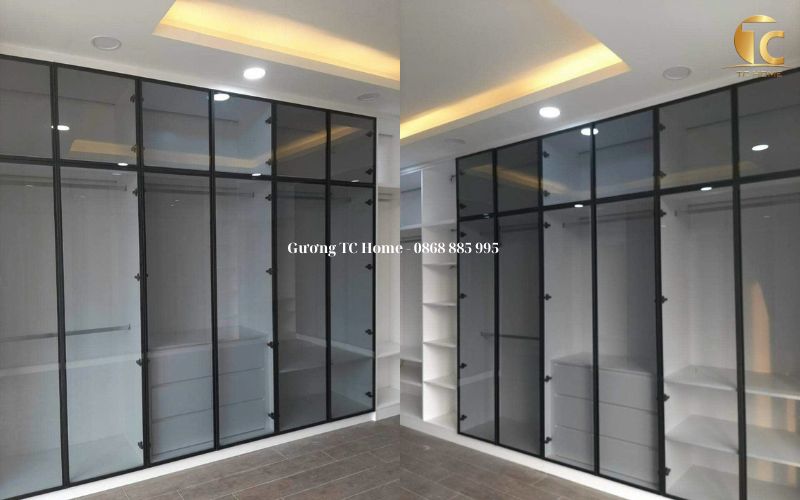 cánh kính tủ áo đẹp